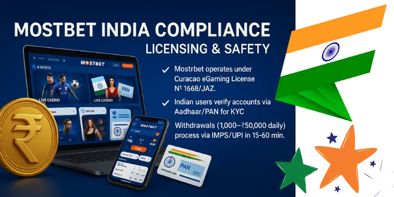 Mostbet India Compliance: Licensing & Safety