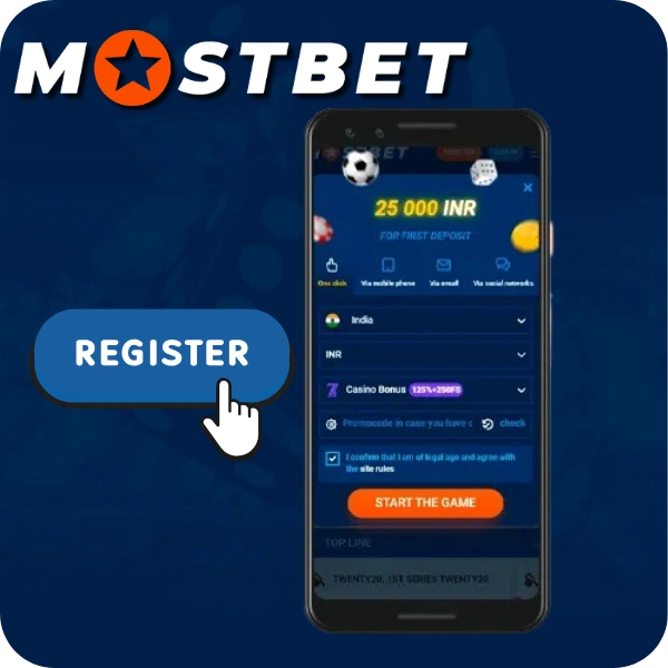 How to Register in the Mostbet App India